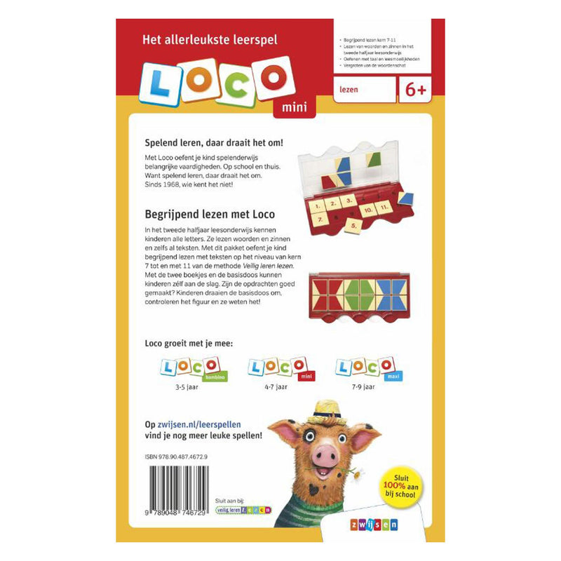 Load image into Gallery viewer, Wpg uitgevers mini loco veilig leren lezen pakket begr. lezen kern 7-11