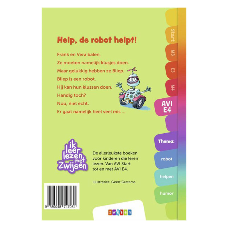 Load image into Gallery viewer, Wpg uitgevers zwijsen boek avi m4 help de robot helpt!