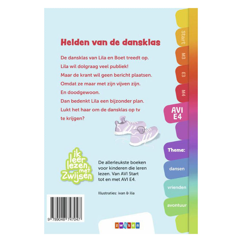 Load image into Gallery viewer, Wpg uitgevers zwijsen boek avi e4 helden van de dansklas