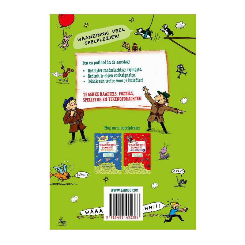Afbeelding laden in galerijviewer, Centraal boekhuis de waanzinnige boomhut - het waanzinnige doeboek