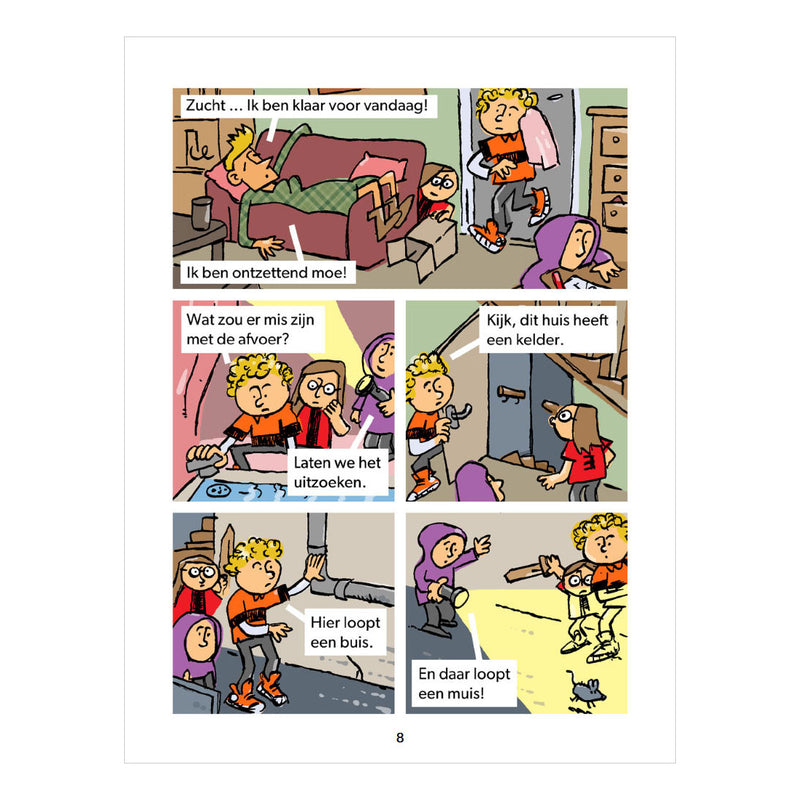 ギャラリービューアに画像をロードする, Wpg uitgevers dieper de piep - avi m4 stripboek