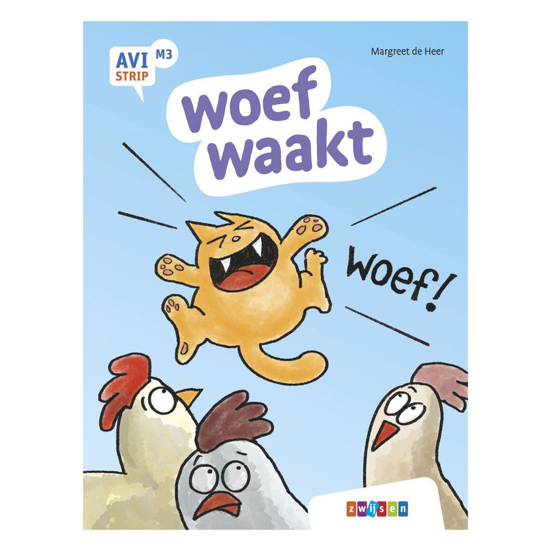 Afbeelding laden in galerijviewer, Wpg uitgevers woef waakt - avi start stripboek