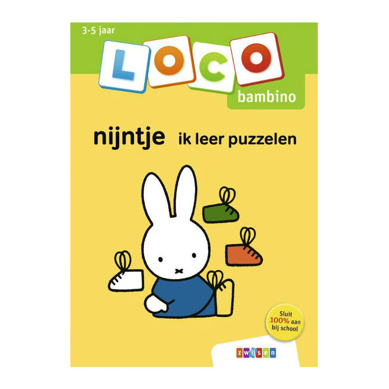 Chargez l'image dans la visionneuse de la galerie, Wpg uitgevers loco bambino nijntje ik leer puzzelen
