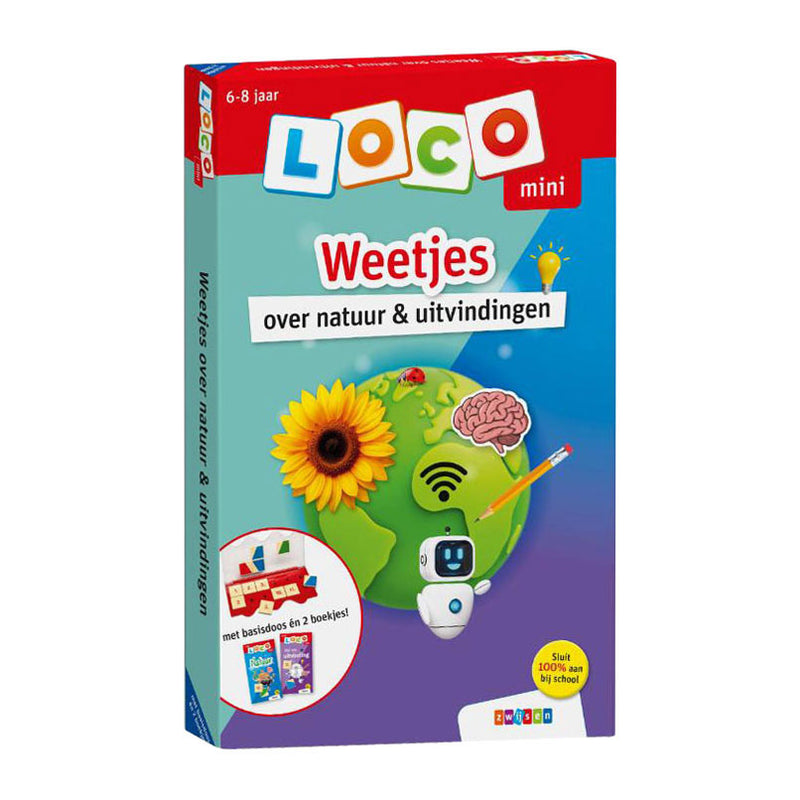 Afbeelding laden in galerijviewer, Wpg uitgevers loco mini pakket weetjes over natuur uitvindingen