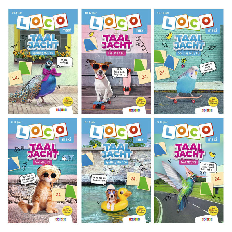 Chargez l'image dans la visionneuse de la galerie, Wpg uitgevers loco maxi pakket taaljacht - 6 titels