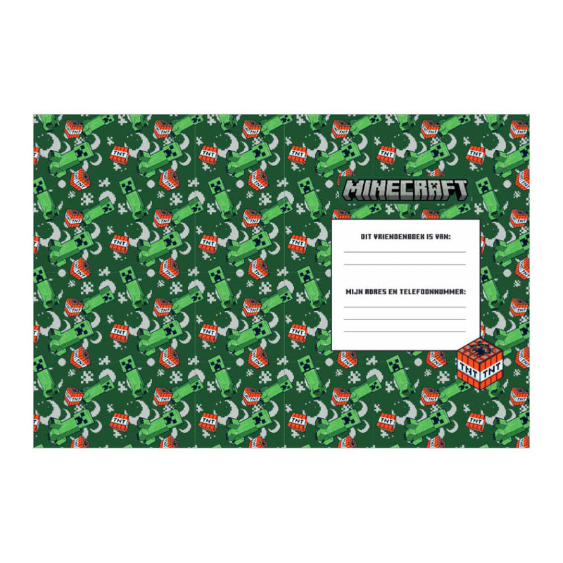 Afbeelding laden in galerijviewer, Interstat vriendenboek minecraft - boeken - geschikt voor kinderen