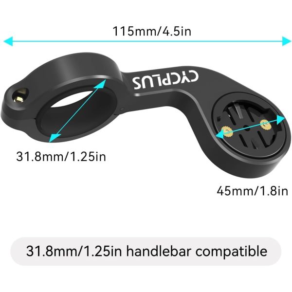 Cargue la imagen en el visor de la galería, Cycplus fietscomputerhouder z1 (out-front)