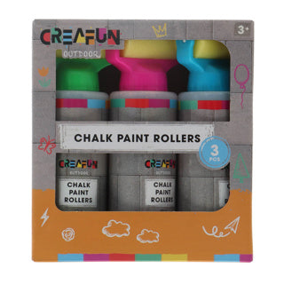 Chargez l'image dans la visionneuse de la galerie, Creafun stoepkrijt rollers 3 stuks oudoor | 6 stuks