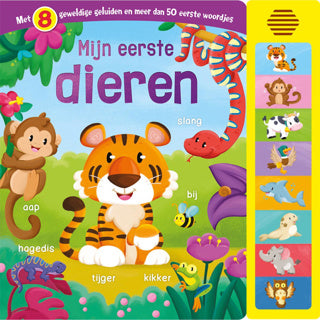Afbeelding laden in galerijviewer, Geluidenboek mijn eerste dieren | 2 stuks