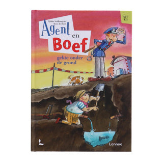 Load image into Gallery viewer, Boek agent en boef - gekte onder de grond