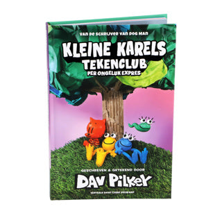 Load image into Gallery viewer, Wpg kleine karels tekenclub 3 per ongeluk expres - kinderboek