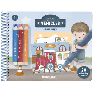 Load image into Gallery viewer, Little dutch jim magisch kleurboek