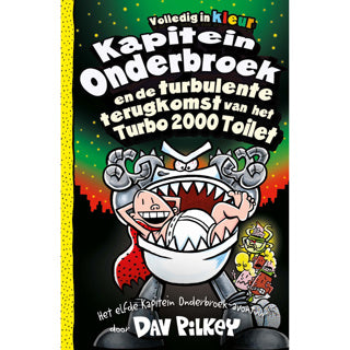 Load image into Gallery viewer, Boek kapitein onderbroek en de turbulente terugkomst van het turbo 2000 toilet