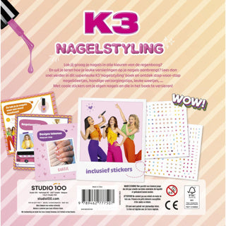 Chargez l'image dans la visionneuse de la galerie, Studio 100 k3 doeboek - nageldesign