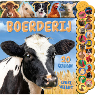 Chargez l'image dans la visionneuse de la galerie, Boek geluidenboek boerderij