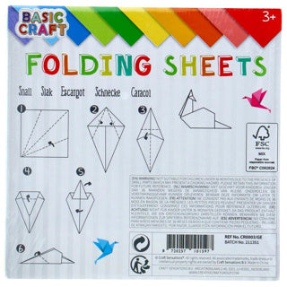 Load image into Gallery viewer, Vouwblaadjes 15x15 cm 120 stuks | 6 stuks