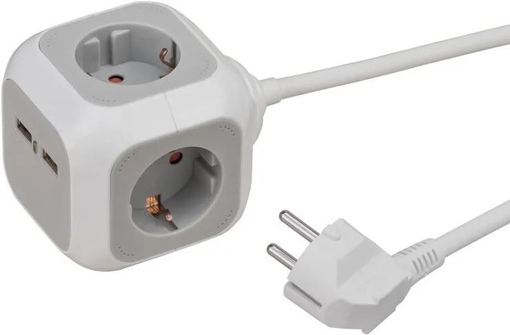 Load image into Gallery viewer, Brennenstuhl mehrfachverteiler alea power socket block with usb-charger