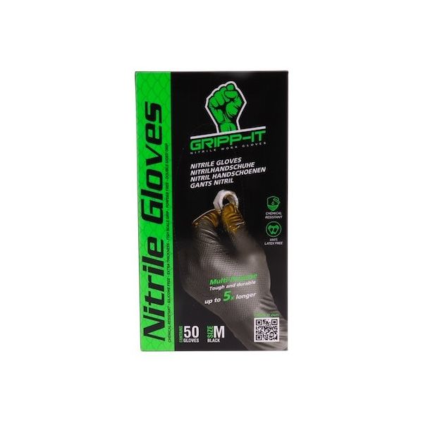 Load image into Gallery viewer, Gripp-it handschoenen nitril m - doos à 50 stuks