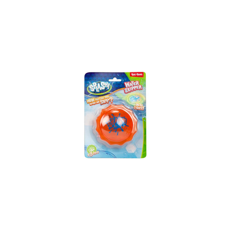 Chargez l'image dans la visionneuse de la galerie, Toi-toys splash disc water skipper met licht 9cm 3 assorti