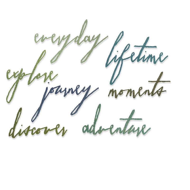 Load image into Gallery viewer, Sizzix • handwritten journey by tim holtz