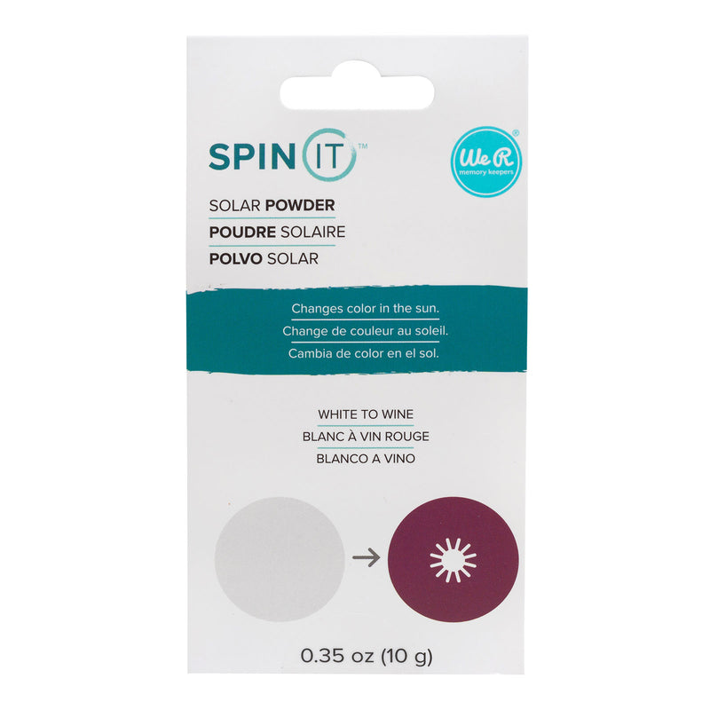 Load image into Gallery viewer, We r makers • spin it solar powder white to wine