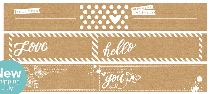 Load image into Gallery viewer, We r makers • envelope wrap washi roll kraft