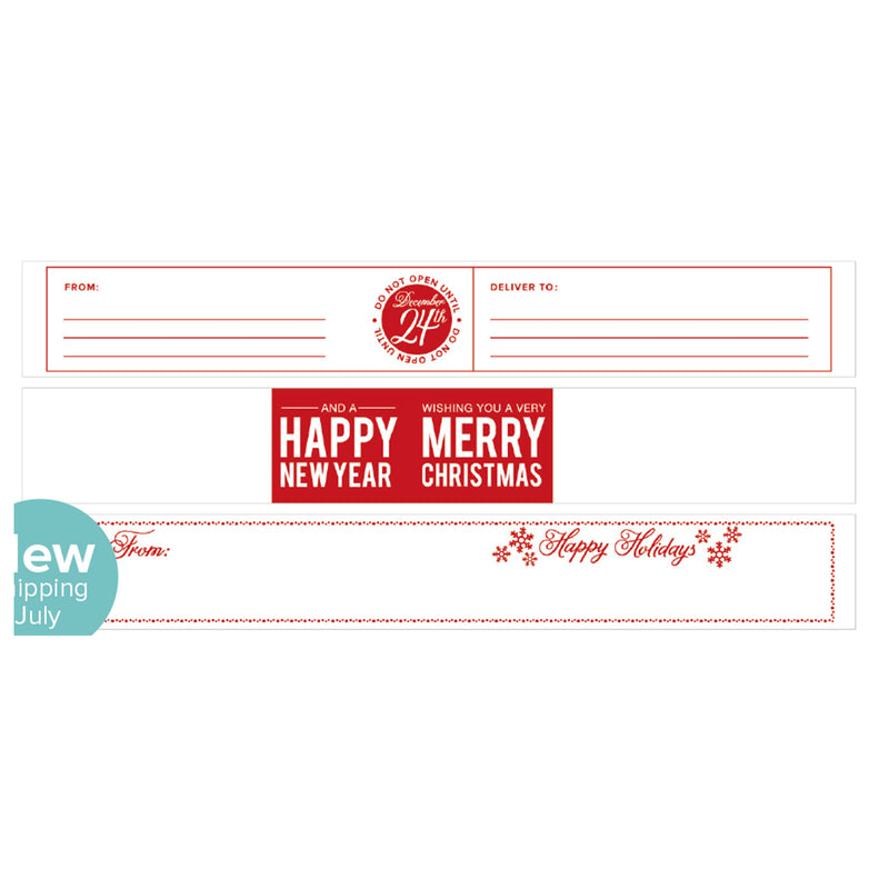 Load image into Gallery viewer, We r makers • envelope wrap washi roll christmas