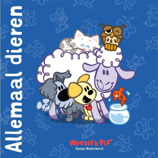 Chargez l'image dans la visionneuse de la galerie, Boek woezel pip allemaal dieren karton | 2 stuks