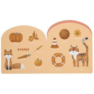 Load image into Gallery viewer, Boek little dutch regenboog kleurenboek karton