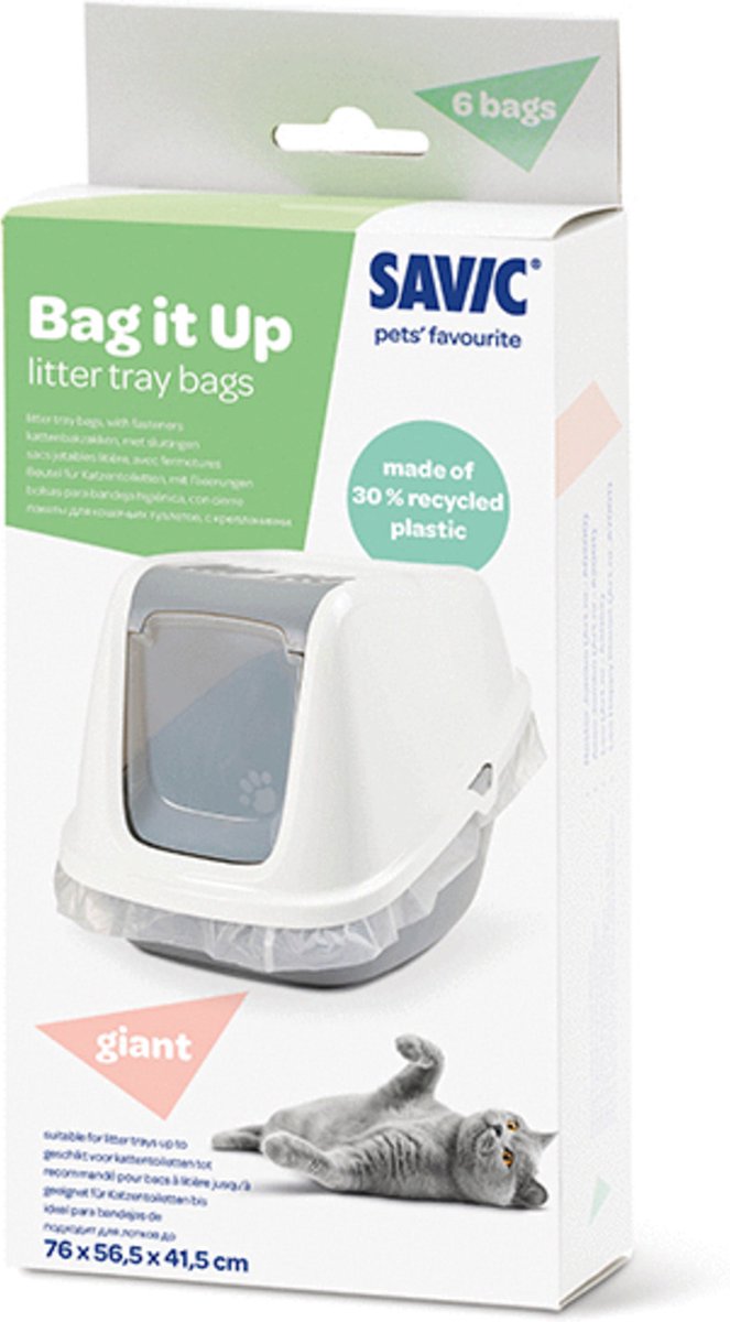 Afbeelding laden in galerijviewer, Savic kattenbakzak bag it up voor nestor giant
