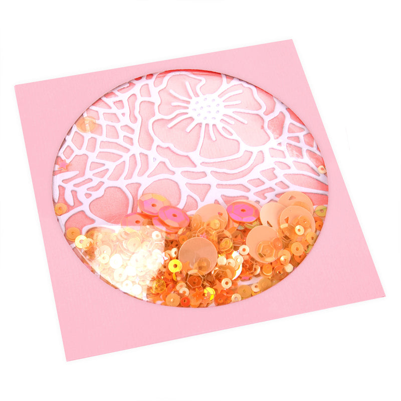 Load image into Gallery viewer, Sizzix • making essential shaker domes circle ø8,89cm 4pieces