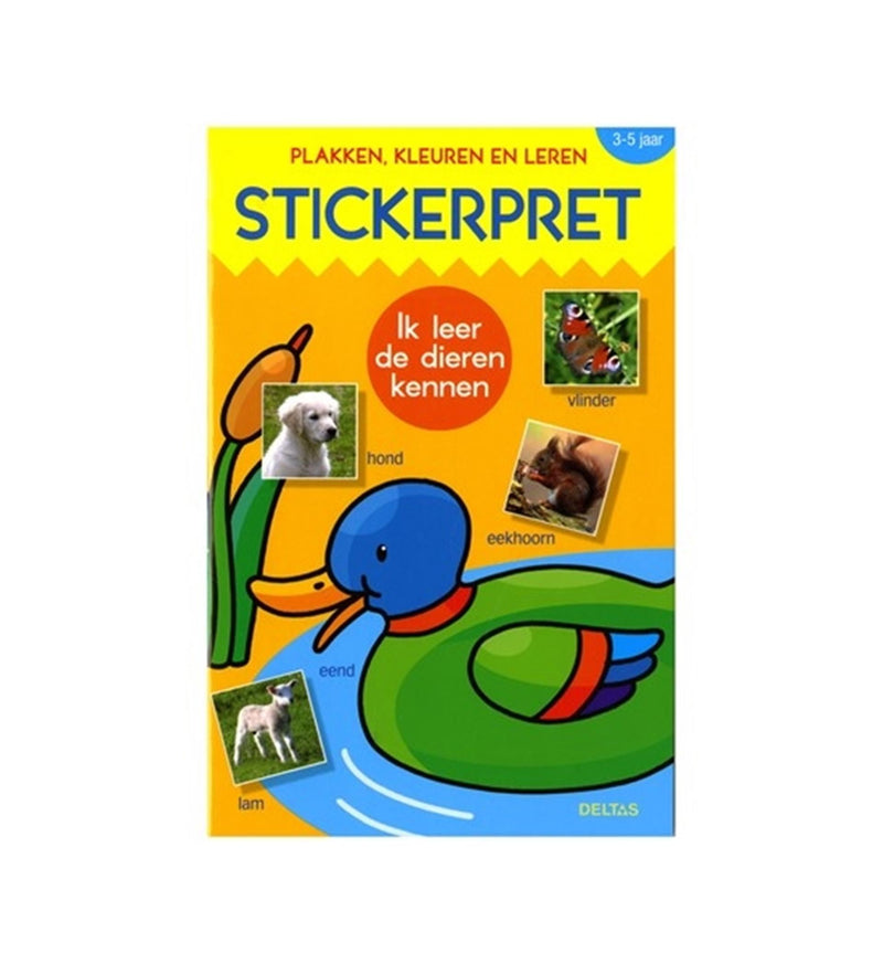 Load image into Gallery viewer, Deltas stickerpret - ik leer de dieren kennen