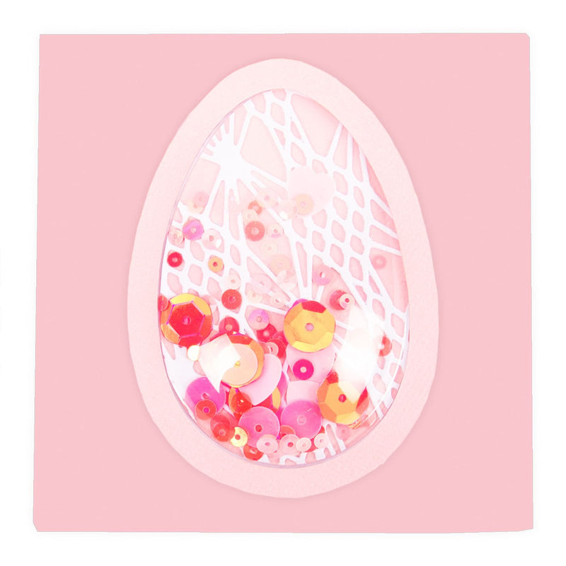 Load image into Gallery viewer, Sizzix • making essential shaker domes egg balloon 5,08x7,62cm 6pieces