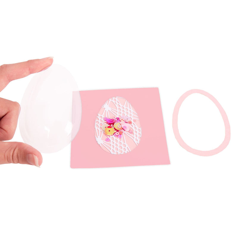 Load image into Gallery viewer, Sizzix • making essential shaker domes egg balloon 5,08x7,62cm 6pieces