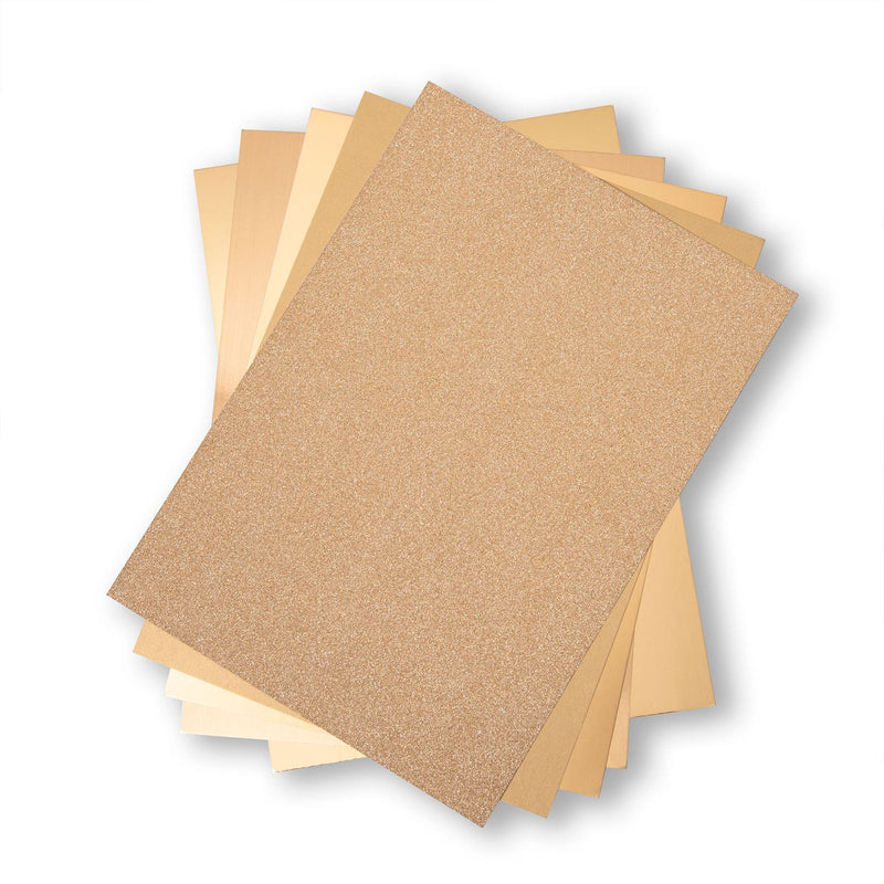 Load image into Gallery viewer, Sizzix • karton pak 20x29cm gold 50pcs