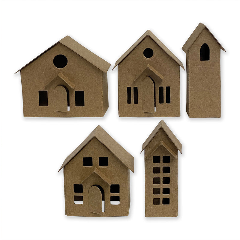 Load image into Gallery viewer, Sizzix • tim holtz thinlits die set paper village 16pcs