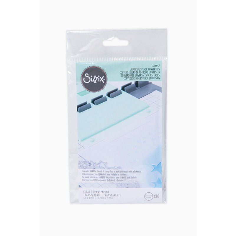 Load image into Gallery viewer, Sizzix • stencil stamp tool accessory universal stencil converters 10stuks