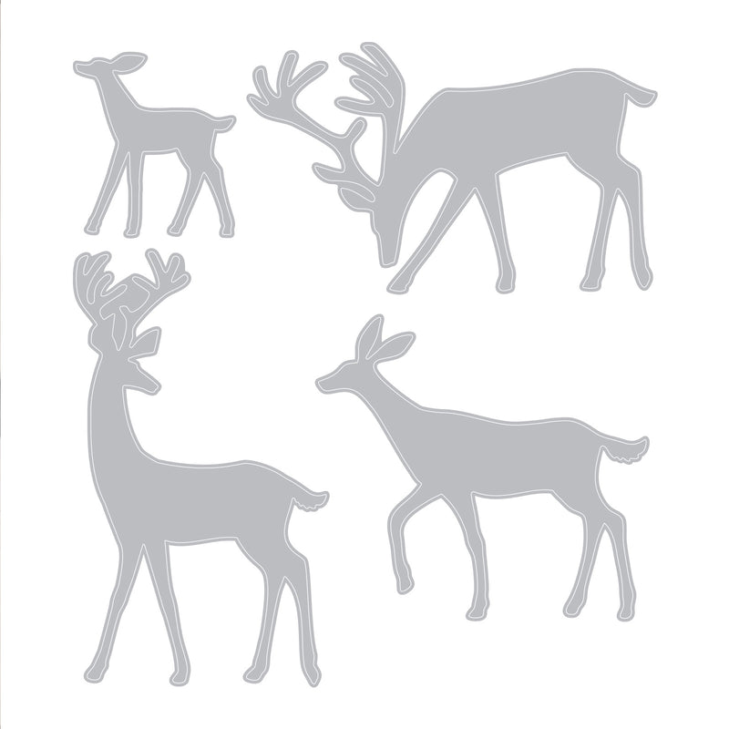 Load image into Gallery viewer, Sizzix • tim holtz thinlits die set darling deer 4pcs