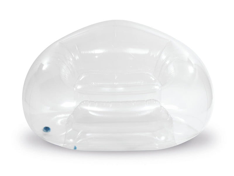 Load image into Gallery viewer, Intex Beanless Bag opblaasstoel transparant