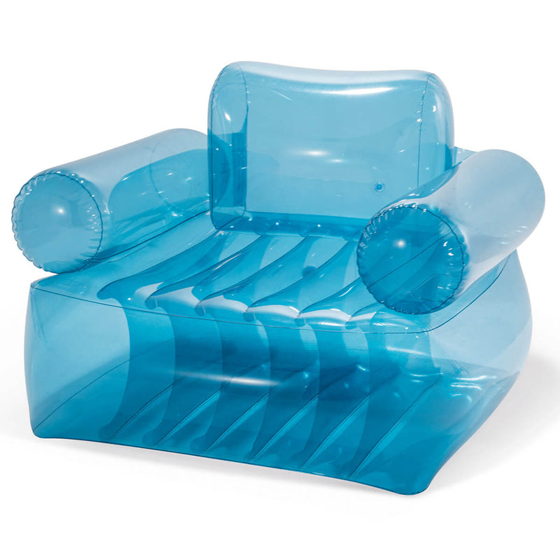 Load image into Gallery viewer, Intex Opblaasbare fauteuil blauw