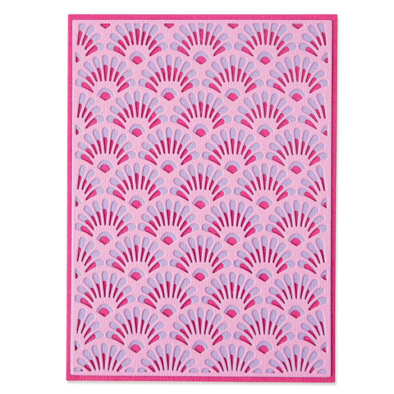 Load image into Gallery viewer, Sizzix • thinlits die set 3pk layered geo shells