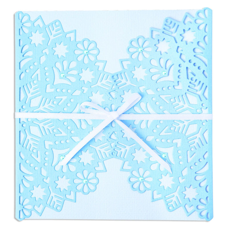 Load image into Gallery viewer, Sizzix • thinlits die snowflake wrap