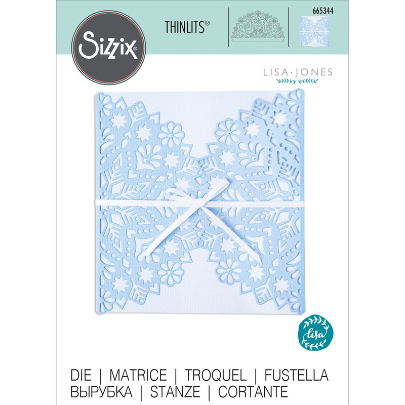 Load image into Gallery viewer, Sizzix • thinlits die snowflake wrap