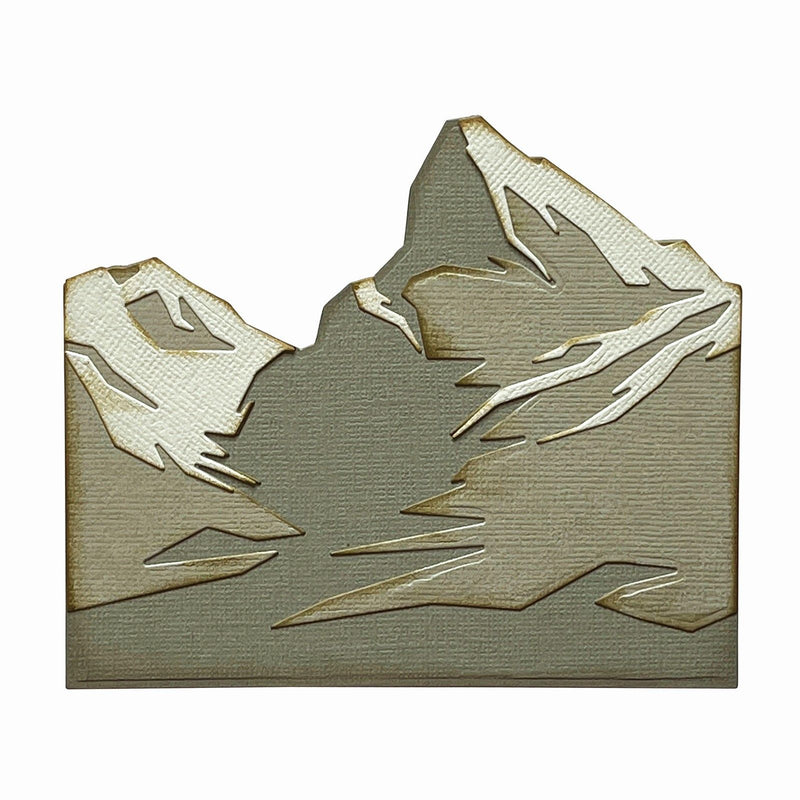 Load image into Gallery viewer, Sizzix • tim holtz thinlits die set mountain top 6pcs