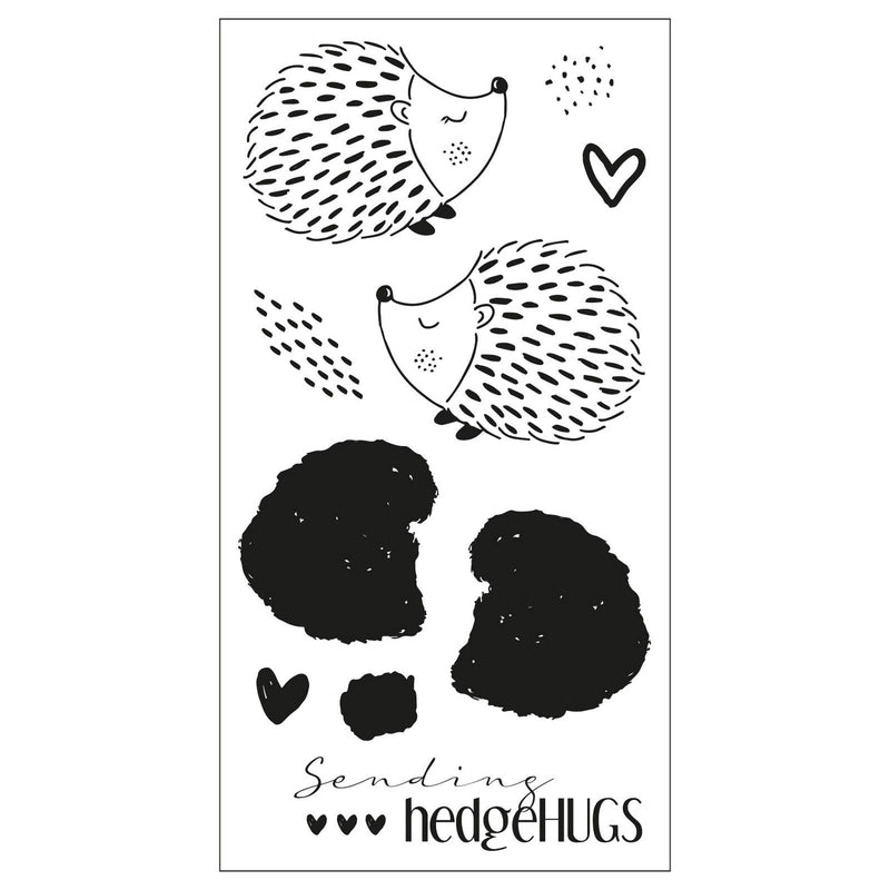 Load image into Gallery viewer, Sizzix • layered clear stamps set hedgehugs 11pieces