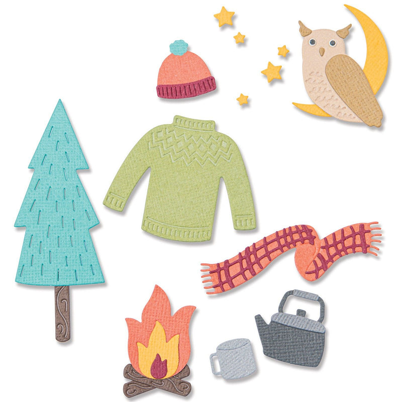 Load image into Gallery viewer, Sizzix • thinlits die set cozy woodland