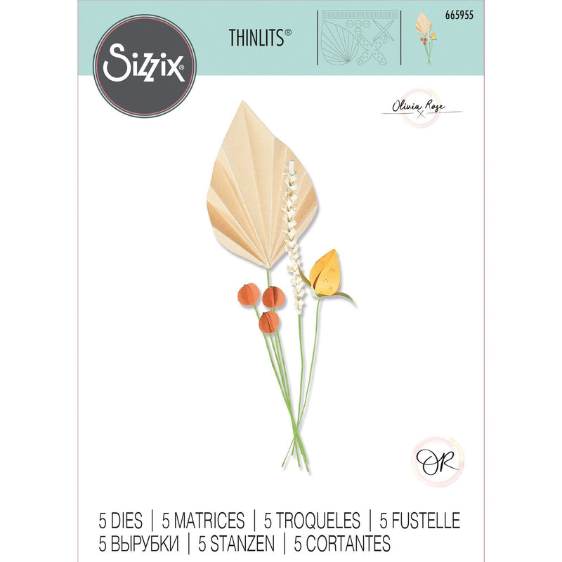 Load image into Gallery viewer, Sizzix • thinlits die set ornamental stems