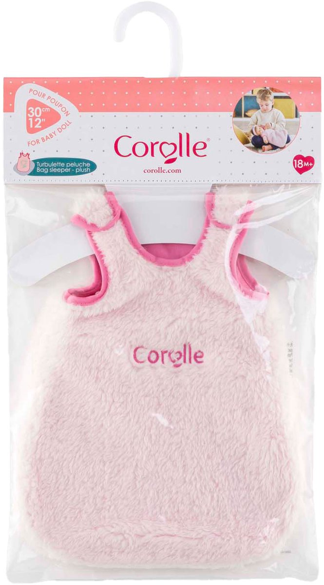 Afbeelding laden in galerijviewer, Corolle pluche slaapzak voor poppen, 30cm