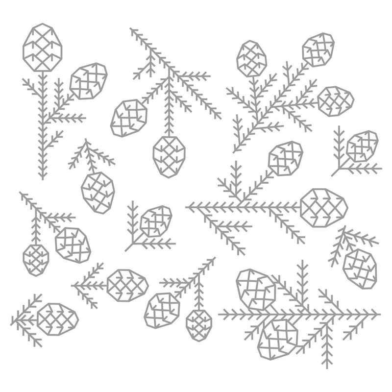 Load image into Gallery viewer, Sizzix • tim holtz thinlits die set pine patterns 13pcs