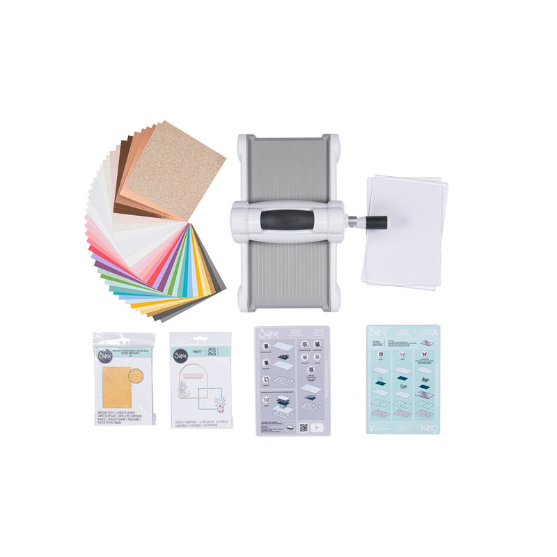 Load image into Gallery viewer, Sizzix • big shot a5 starter kit white gray